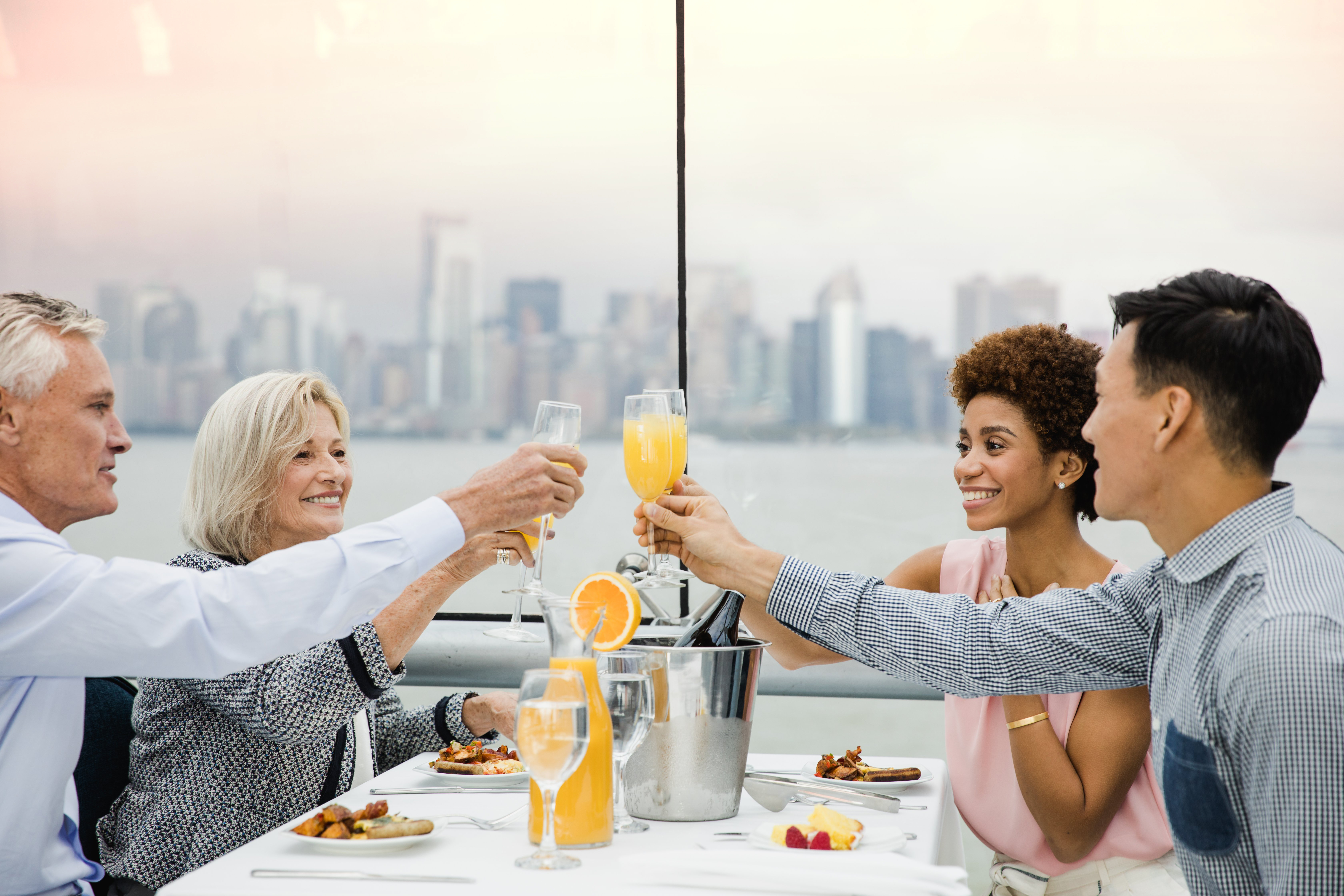 Unique Manhattan View from New Jersey with City Cruises